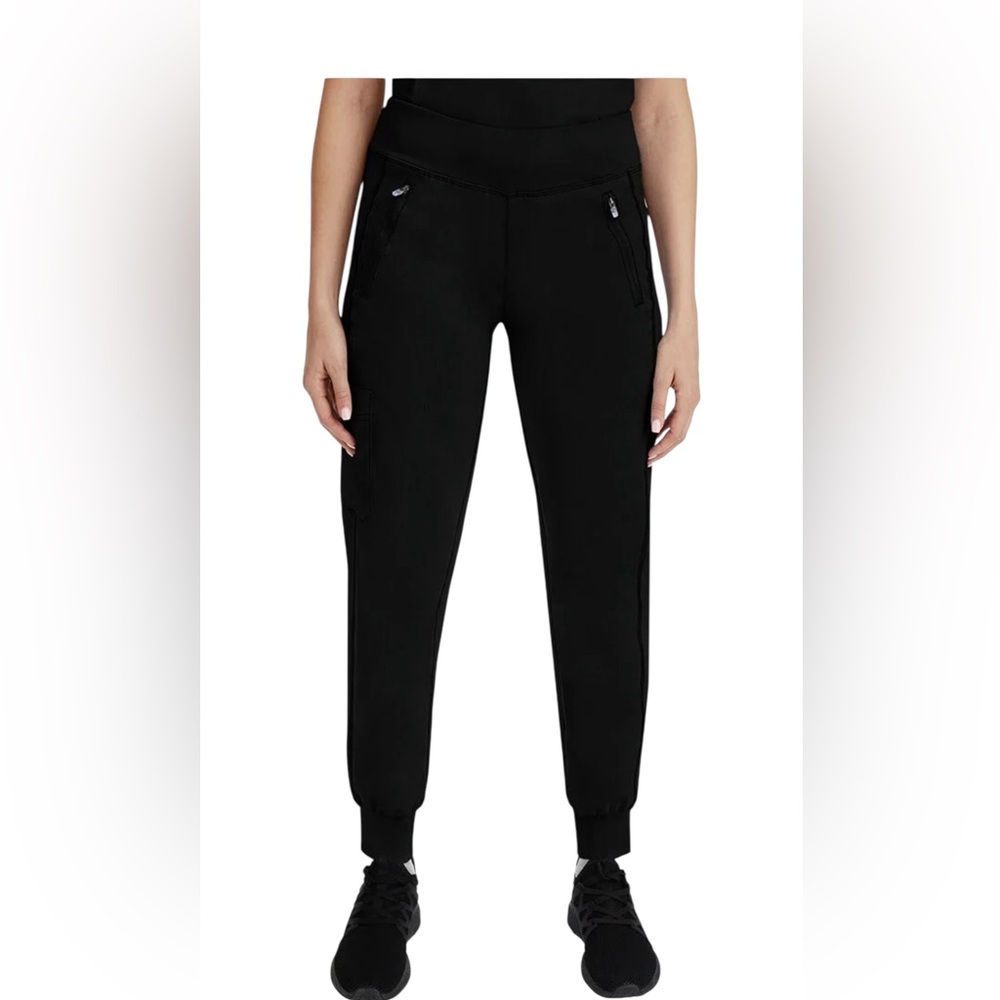 Healing Hands Women's Work Wear Black Scrub Pants